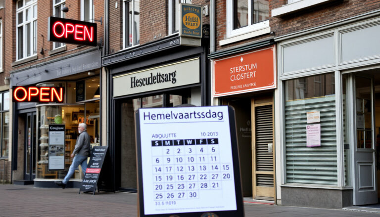 Winkels open op Hemelvaartsdag? Regels per stad